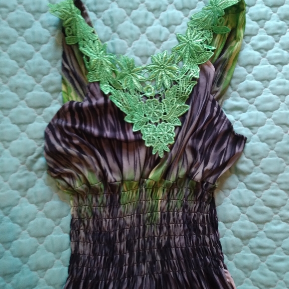 Floor length womens maxi dress - Picture 6 of 8